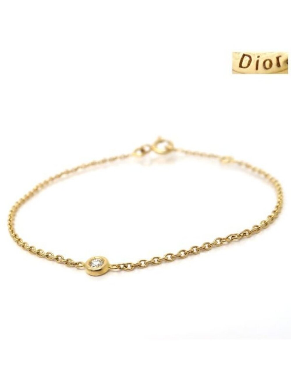 Dior Mimiwi Bracelet 750 Diamond Yellow Gold 18k